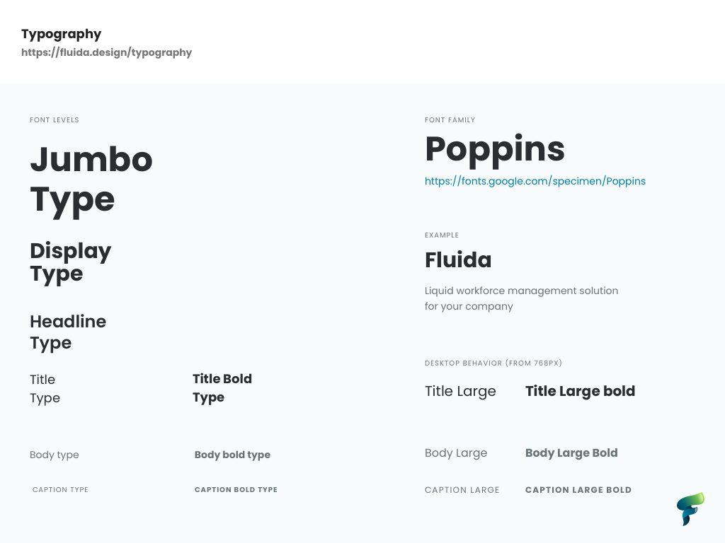 font Poppins - Fluida.io